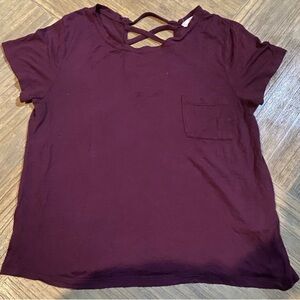 Glitz Kids Purple Short Sleeve Tee